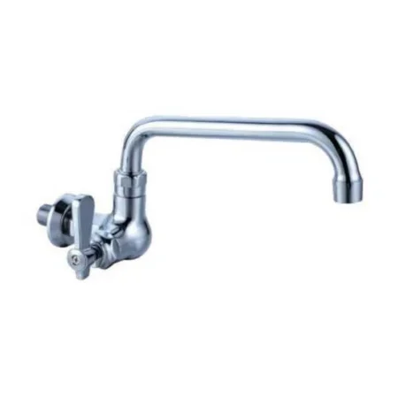 Heavy-Duty 10″ Wall-Mounted California Style Wok Range Faucet – Commercial