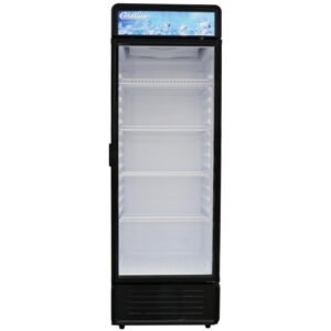 Coldline G12E-B 24&Quot; Single Glass Door Merchandiser Refrigerator – 12 Cu. Ft