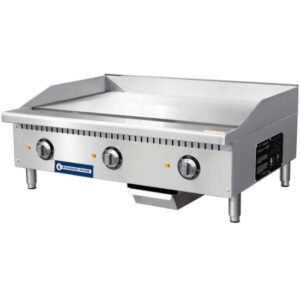 Standard Range Sr-Eg Series Electric Thermostatic Countertop Griddles – 24″, 36″, 48″