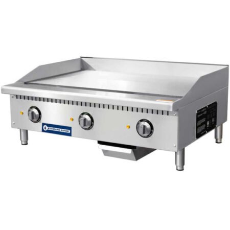 Standard Range Sr-Eg Series Electric Thermostatic Countertop Griddles – 24″, 36″, 48″