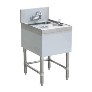 Sapphire Underbar Mixology Station – Stainless Steel, Compact Design