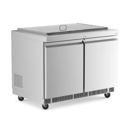 Cbt-48-Cpc 48&Quot; Stainless Steel Refrigerated Salad Bar, Buffet Table Front View