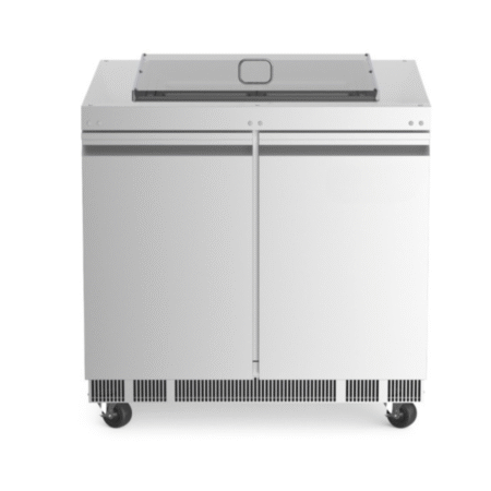 36&Quot; Stainless Steel Salad Bar Interior Shelving