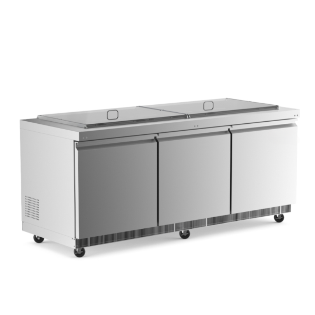 Cbt-72-Cpc 72&Quot; Stainless Steel Refrigerated Salad Bar, Buffet 1 Cbt-72-Cpc 72&Quot; Stainless Steel Refrigerated Salad Bar Front View