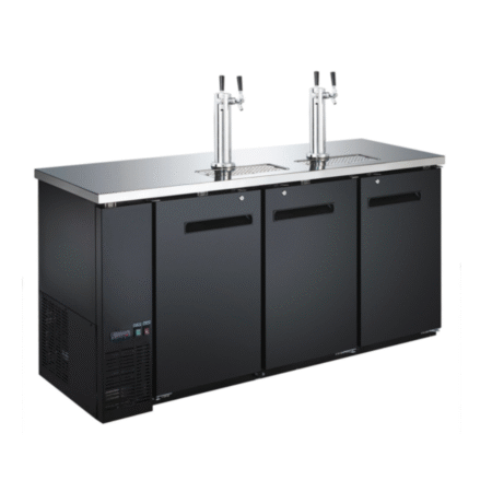 CDD-72 Stainless Steel Interior and Tap Tower