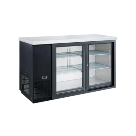 DBB60-S2 2 Door Bar and Beverage Cooler Front View