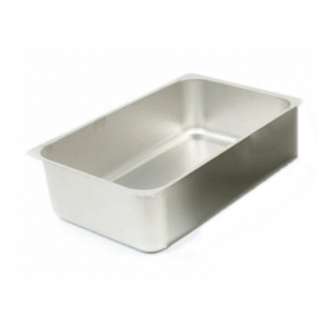 Aluminum Steam Table Water Pan Top View