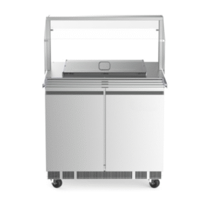 Stainless Steel Refrigerated Buffet Table By Express Kitchquip