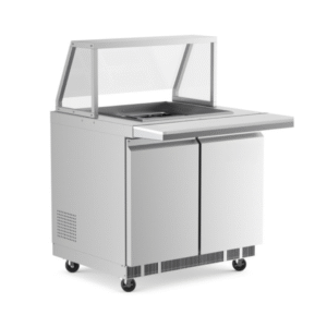 Cbt36-Sg 36&Quot; Refrigerated Employee Service Salad Bar Front View