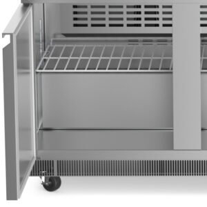 Cbt36-Sg 36&Quot; Salad Bar With Cutting Board Side View
