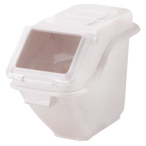 6 Gal Shelf Ingredient Bin With Lid - 133 Cup Capacity