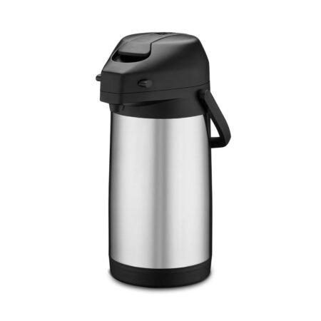 WCA25 2.5 Liter Lever Action Airpot with a stainless steel exterior.