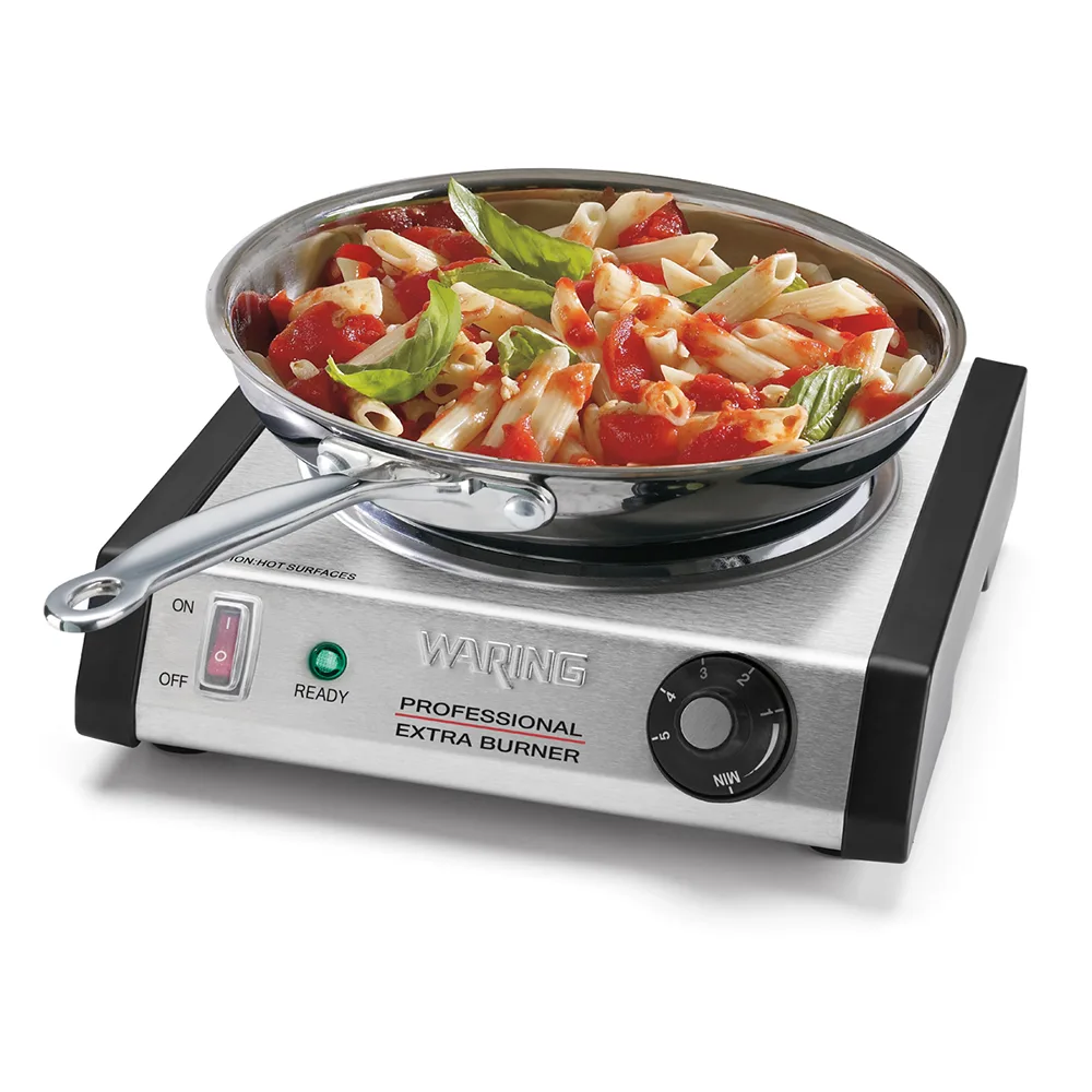 Waring Web300 11&Quot; Electric Hotplate W/ (1) Burner &Amp; Infinite Controls, 120V 1 Waring Web300 11&Quot; Electric Hotplate