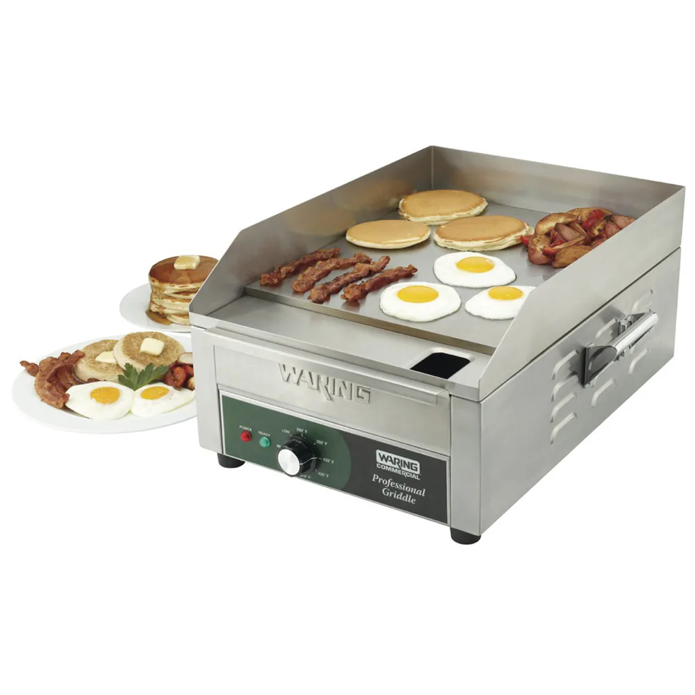 Waring Wgr140X 17&Quot; Electric Griddle W/ Thermostatic Controls - 1&Quot; Steel Plate, 120V 3 Waring Wgr140X Thermostatic Controls Dial