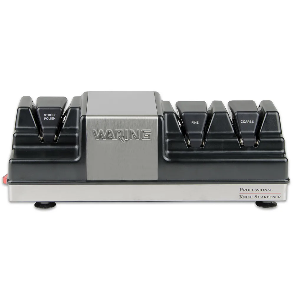 Waring Wks800 Electric Knife Sharpener W/ 3 Wheels &Amp; Magnetized Drawer 1 Electric Knife Sharpener W/ 3 Wheels &Amp; Magnetized Drawer