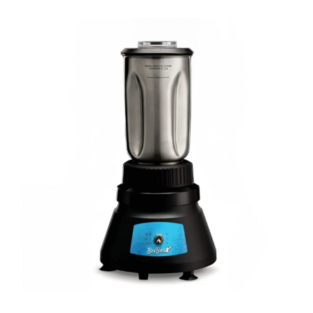 Close-up of BB145S model with 32 oz stainless steel container