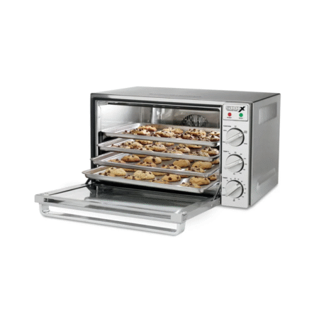 Commercial Convection Oven Stainless Steel Side View