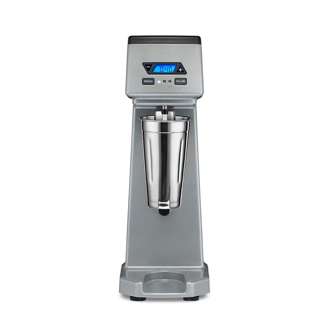 Wdm120Tx Countertop Drink Mixer W/ (1) Spindle &Amp; (3) Speeds 2 Hand Sliding A Stainless Steel Cup Into Position To Activate The Mixer Automatically.