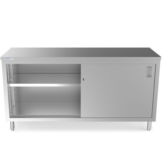 Prepline Pc-24&Quot; Stainless Steel Enclosed Base Work Table 1 Prepline Pc-24&Quot; Stainless Steel Enclosed Base Work Table
