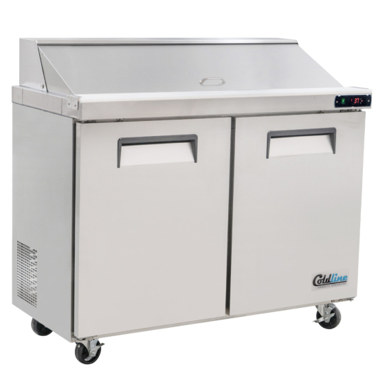 Coldline Spn-48 48&Quot; Narrow Depth Refrigerated Sandwich Prep Table 2 Coldline Spn-48 48&Quot; Narrow Depth Refrigerated Sandwich Prep Table - Image 2
