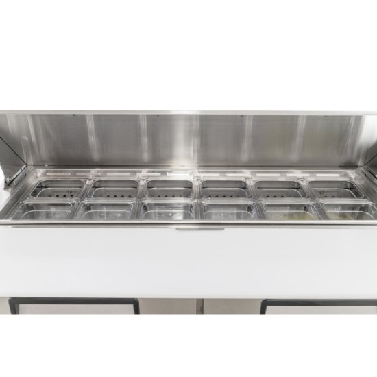 Coldline Spn-48 48&Quot; Narrow Depth Refrigerated Sandwich Prep Table 6 Coldline Spn-48 48&Quot; Narrow Depth Refrigerated Sandwich Prep Table - Image 6