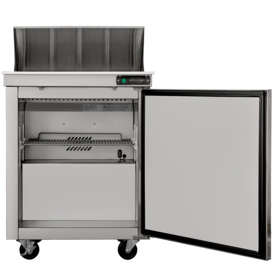 Coldline Spn-29 29&Quot; Narrow Depth Refrigerated Sandwich Prep Table 4 Coldline Spn-29 29&Quot; Narrow Depth Refrigerated Sandwich Prep Table - Image 4