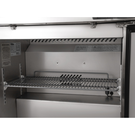 Coldline Spn-29 29&Quot; Narrow Depth Refrigerated Sandwich Prep Table 6 Coldline Spn-29 29&Quot; Narrow Depth Refrigerated Sandwich Prep Table - Image 6