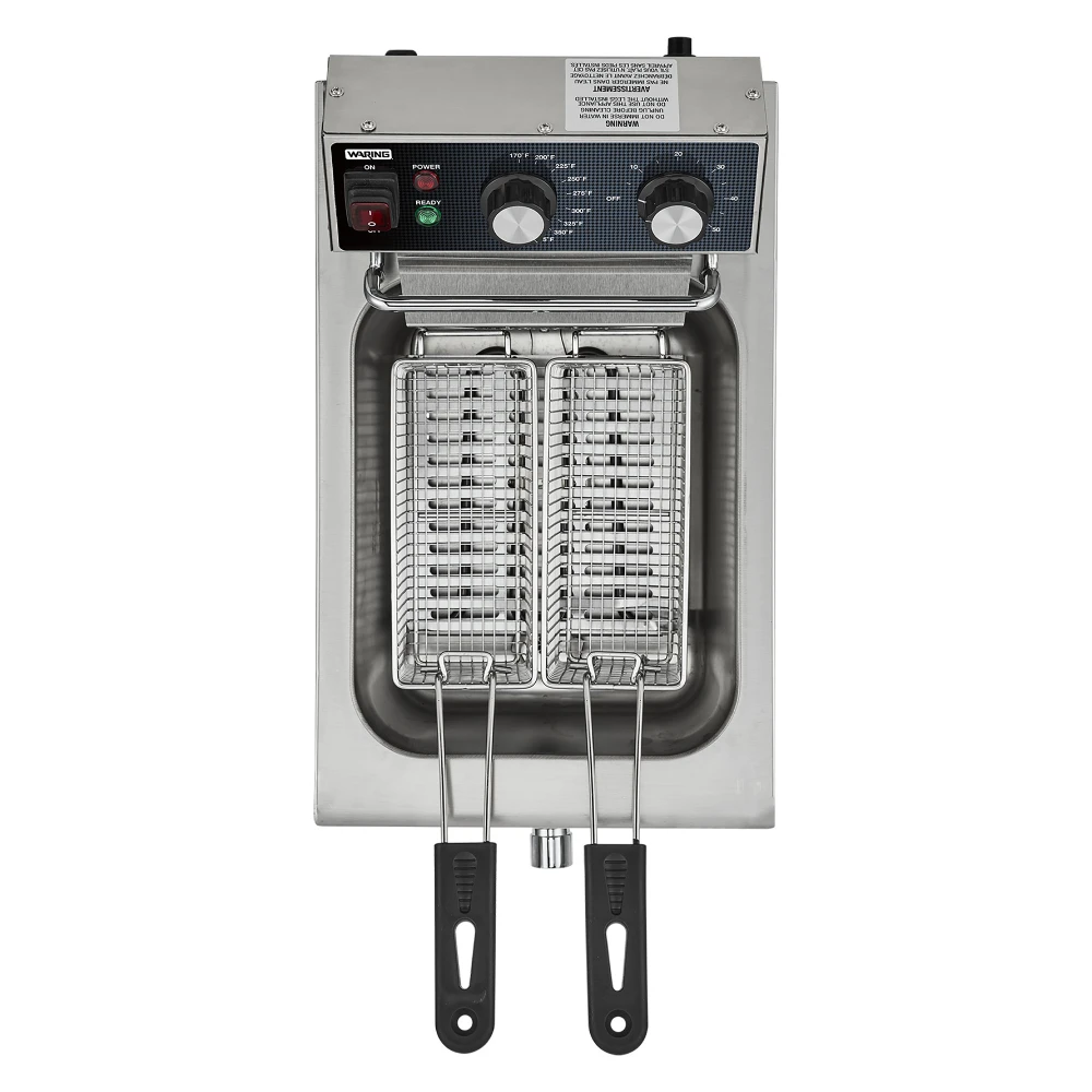 Waring Wdf1300 Countertop Electric Fryer - (1) 10 Lb Vat, 120V/1Ph 8 Waring Wdf1300 Countertop Electric Fryer - (1) 10 Lb Vat, 120V/1Ph - Image 8