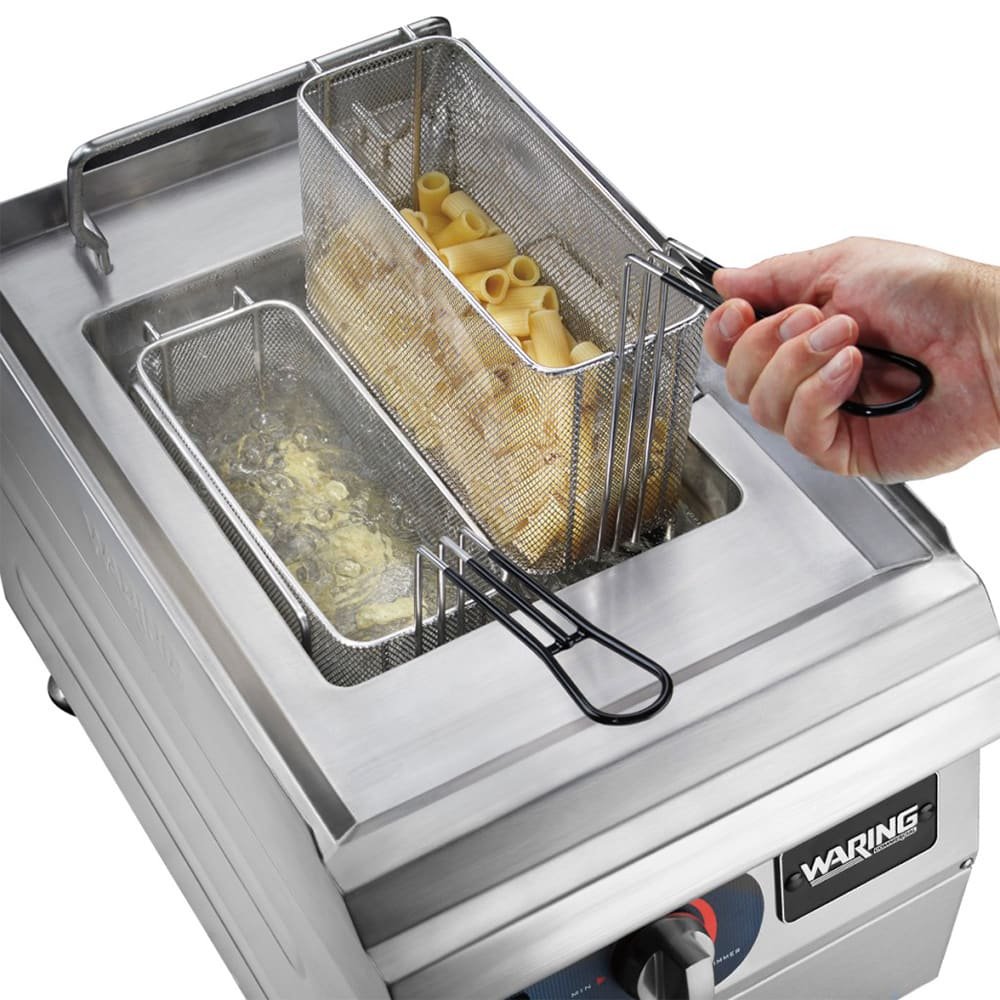 Waring Wpc100 Pasta Cooker W/ (1) 3 1/5 Gal Tank - Stainless, 240V/1Ph 3 Waring Wpc100 Pasta Cooker W/ (1) 3 1/5 Gal Tank - Stainless, 240V/1Ph - Image 3