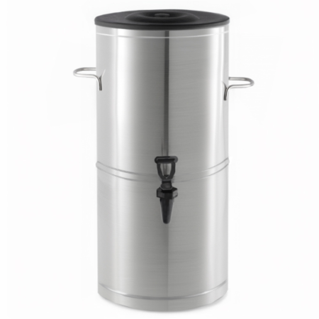 Gallon Round Stainless Steel Iced Tea Dispenser