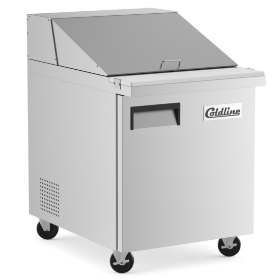 Mega Top Refrigerated Sandwich Prep Table With Cutting Board And Food Pans 10 Mega Top Refrigerated Sandwich Prep Table With Cutting Board And Food Pans - Image 10