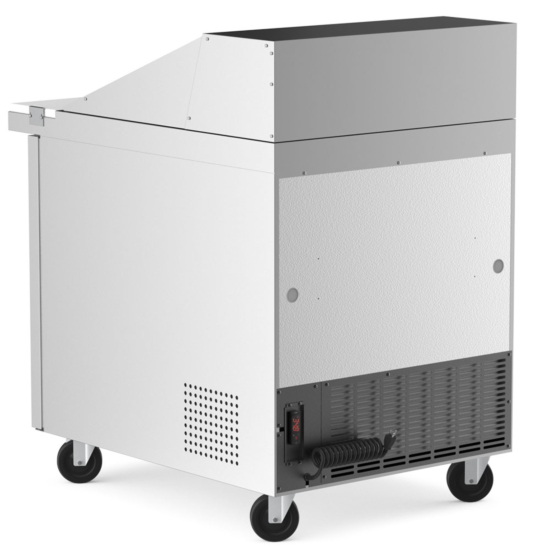 Mega Top Refrigerated Sandwich Prep Table With Cutting Board And Food Pans 11 Mega Top Refrigerated Sandwich Prep Table With Cutting Board And Food Pans - Image 11