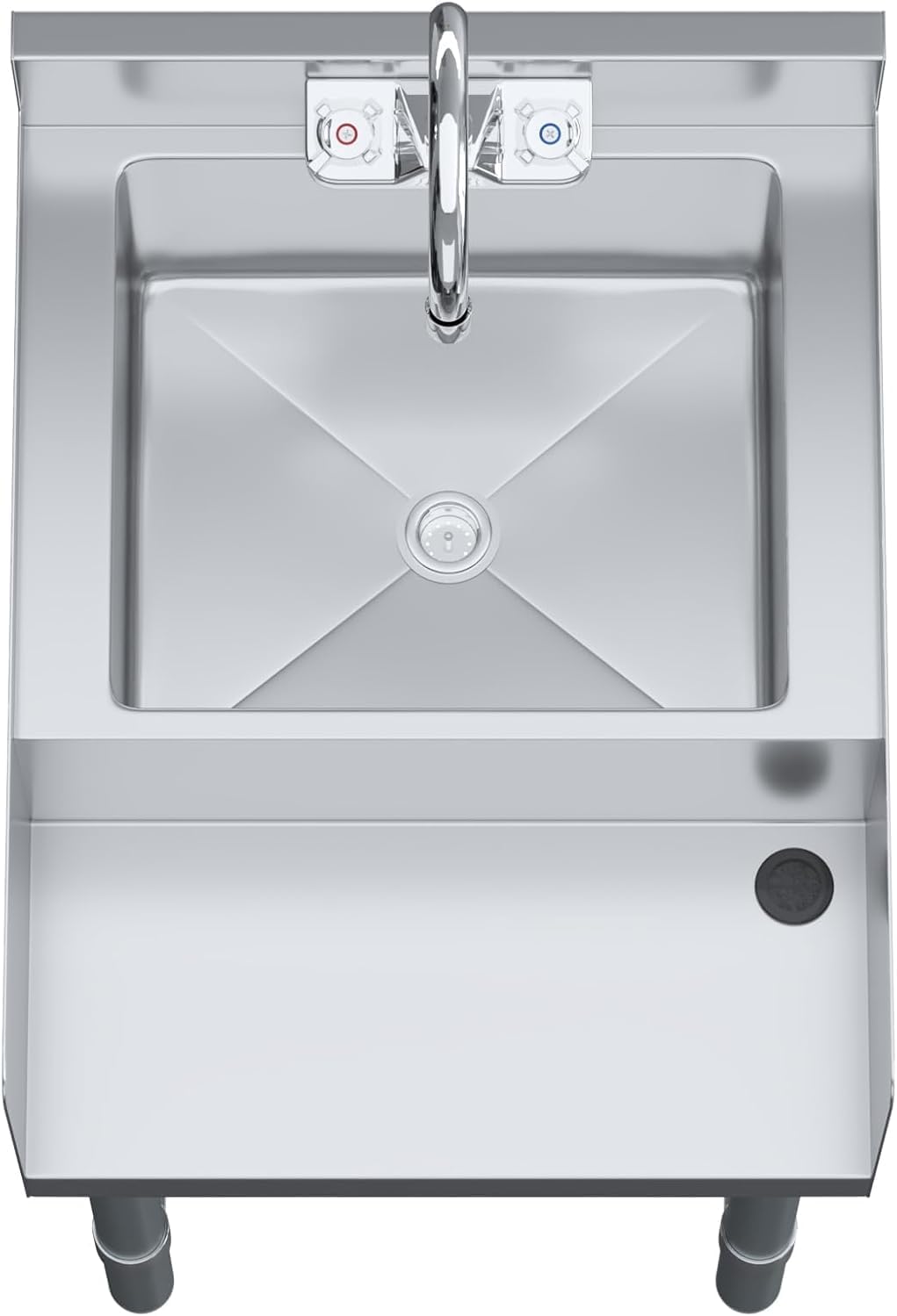 Commercial Blender Station With Dump Sink – 22” X 18” Stainless Steel Nsf Underbar Beverage Prep Sink 5 Commercial Blender Station With Dump Sink – 22” X 18” Stainless Steel Nsf Underbar Beverage Prep Sink - Image 5