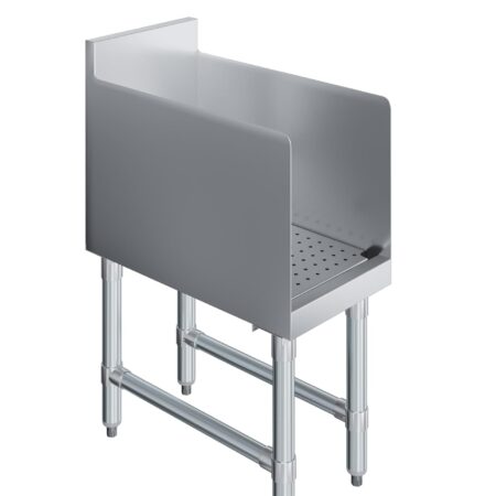 Recessed Underbar Drainboard with 3