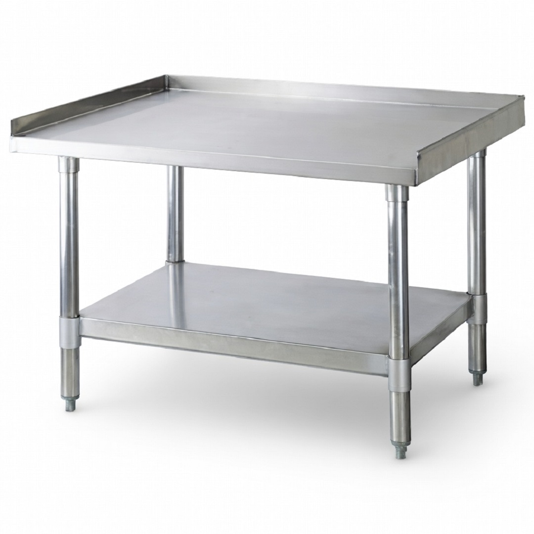 Southwood Rg4 Commercial Gas Rotisserie Oven – 20 Chicken Capacity (Ng/Lp) 5 Heavy-Duty Stainless Steel Kitchen Equipment Stand With An Adjustable Undershelf And Protective Side Splashes.