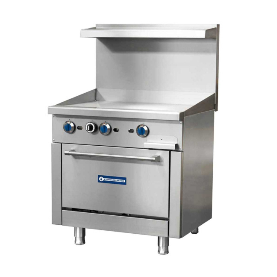 Standard Range Sr-R36-36Mg-36&Quot; Commercial Range With 36&Quot; Griddle Top 1 Oven 123,000 Btu 2 Standard Range Sr-R36-36Mg-36&Quot; Commercial Range With 36&Quot; Griddle Top 1 Oven 123,000 Btu - Image 2