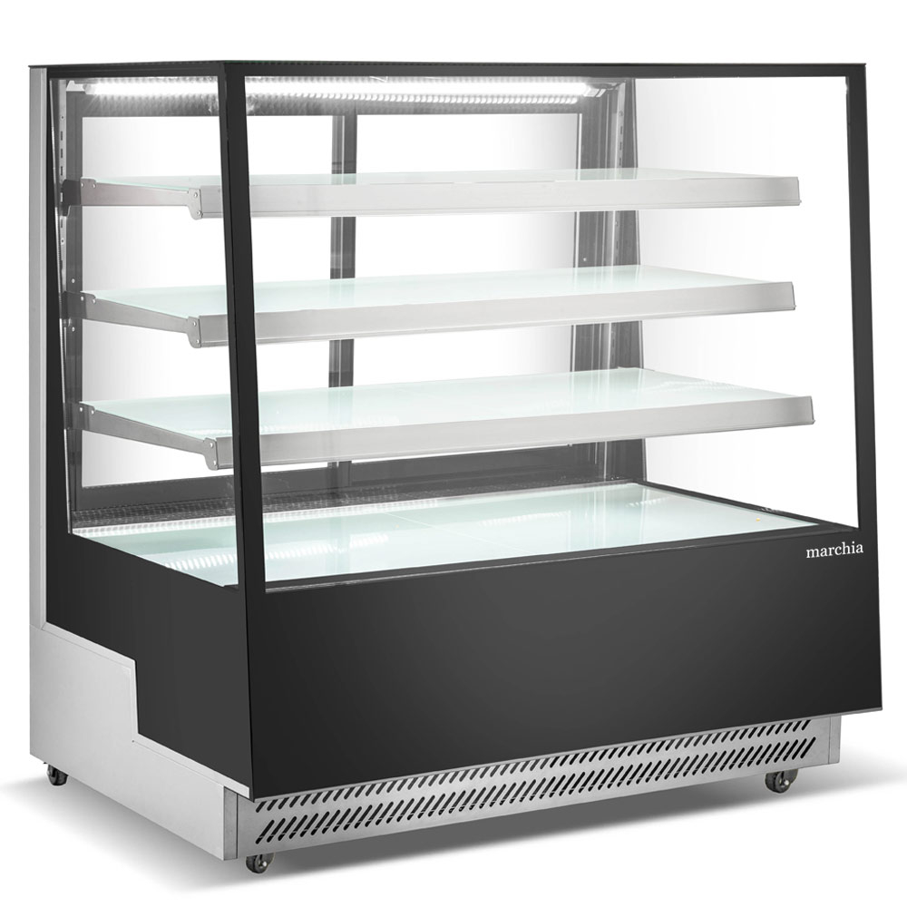 Premium 60&Quot; Refrigerated Bakery Display Case – Straight Glass Merchandiser With Led Lighting 3 Premium 60&Quot; Refrigerated Bakery Display Case – Straight Glass Merchandiser With Led Lighting - Image 3