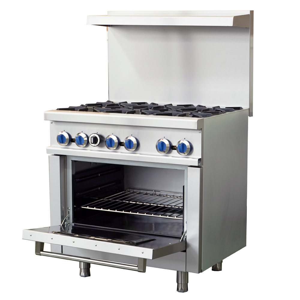 Standard Range Sr-R36-36&Quot; Commercial Range With 6 Burners 1 Oven 213,000 Btu 3 Standard Range Sr-R36-36&Quot; Commercial Range With 6 Burners 1 Oven 213,000 Btu - Image 3