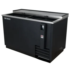True TD-50-18-S-HC 50" Forced Air Bottle Cooler Holds 396 12 oz Bottles Lid Locks 115v