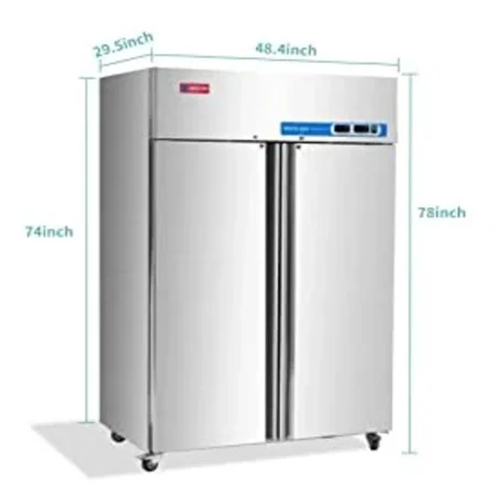 Commercial refrigerator Westlake WK-72R three door reach-in stainless steel