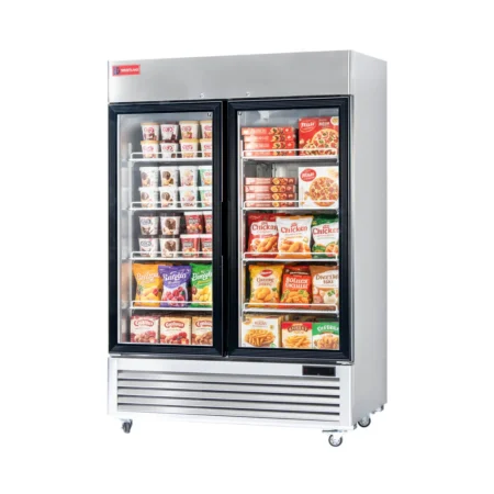 Westlake WK-49FG Double Glass Door Commercial Reach-in Freezer