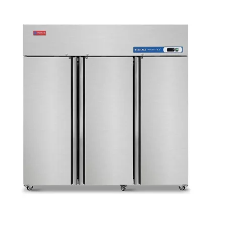 Westlake WK-72F Commercial 3-Door Reach-in Freezer with Stainless Steel Finish