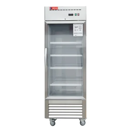 Westlake Wkr-23Bg Single Glass Door Reach-In Refrigerator With Ventilated Cooling