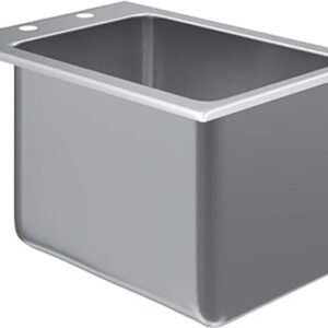 Stainless Steel 1, 2 and 3 Compartment Drop-In Sinks