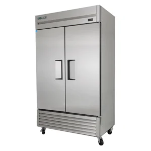 True T-43-HC 47" Two Section Reach In Refrigerator 2 Left & Right Hinge Solid Doors 115v