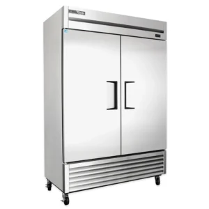 True TS-49-HC 54 1/10" Two Section Reach In Refrigerator 2 Left & Right Hinge Solid Doors 115v