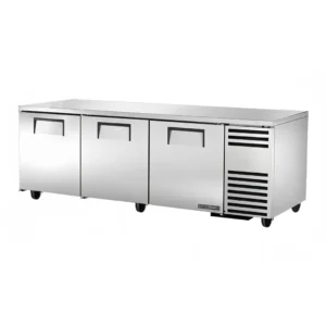 True TUC-93-HC 93" W Undercounter Refrigerator w/ 3 Sections & 3 Doors 115v