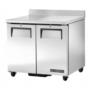 True TWT-36-HC 36" Worktop Refrigerator w 2 Sections 115v