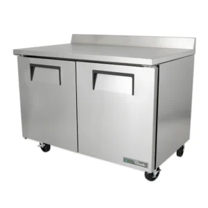 True TWT-48-HC 48" Worktop Refrigerator w 2 Sections 115v