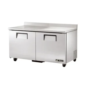 True TWT-60-HC 60" Worktop Refrigerator w 2 Sections 115v